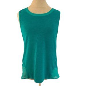 Adrienne Vittadini Tank Top Bright Teal Size S